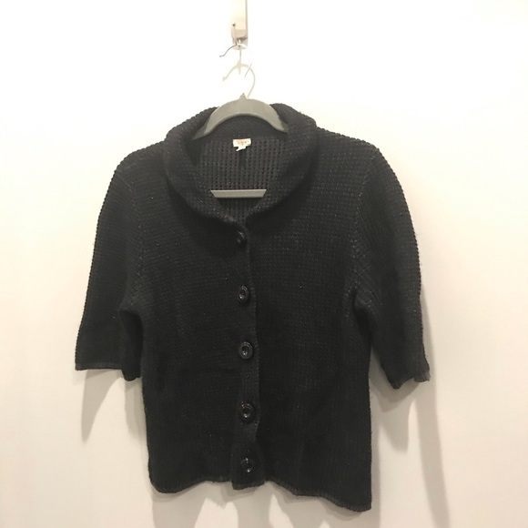 Women’s Black J Crew Cardigan-Size S - Picture 3 of 5